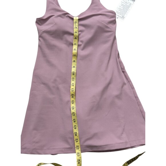 Lululemon Align Dress Size 6 With Built-In Bra & Shorts Nulu W1EIOS RSBL NWT - Picture 15 of 16